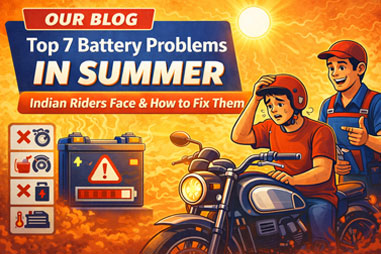 Top 7 Bike Battery Problems Indian Riders Face in Summer