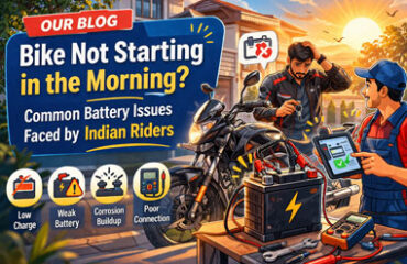 Bike Not Starting in the Morning? Common Battery Problems Indian
