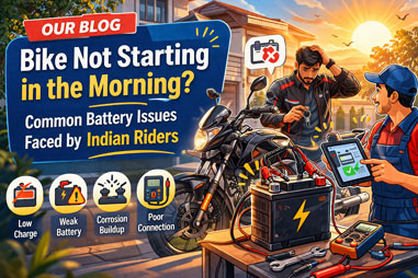 Bike Not Starting in the Morning? Common Battery Problems Indian