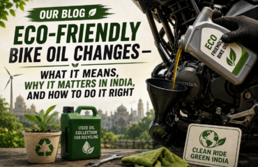 Eco-Friendly Bike Oil Changes